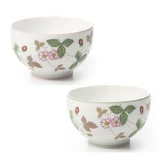 [WEDGWOOD] 웨지우드 와일드 스트로베리 아시안 찻잔 170ml 2종택1