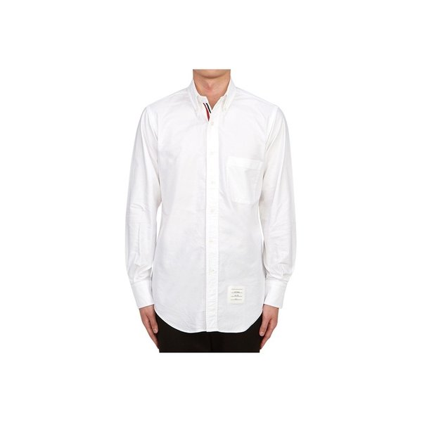 톰브라운 스크래치 남성 옥스포드 셔츠 MWL010E F0313 100