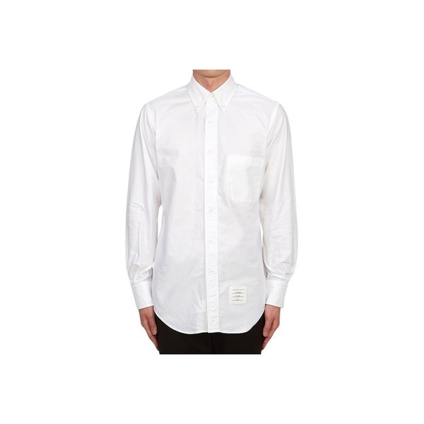 톰브라운 스크래치 남성 옥스포드 셔츠 MWL010E F0313 100