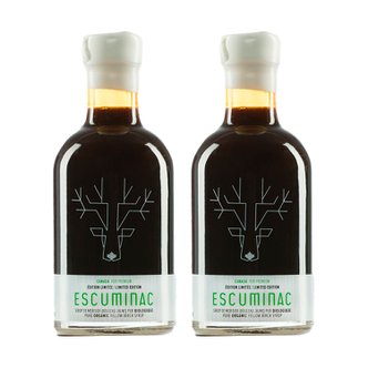  Escuminac 에스큐미낙 캐나다산 옐로우 버치 메이플 시럽 리미티드 에디션 200ml 2개