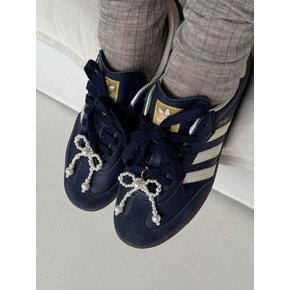 [2piece SET] love pearl ribbon shoe charm 슈참