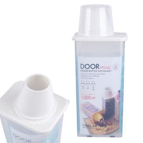 미니 잡곡 곡물 통 밀가루 쌀 보관함 보관용기 1300ml X ( 3매입 )