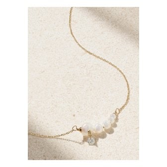 PERS&Eacute;E 페르세 18k 골드 진주 다이아몬드 네크리스 1647597333351052