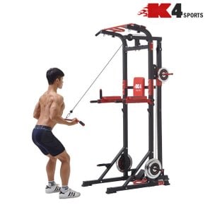 K4 치닝디핑209cm(K4-333)운동기구턱걸이철봉아몸디스포츠