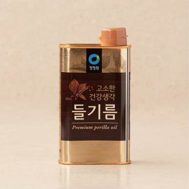 청정원 고소한 건강 생각 들기름 350ml/1개