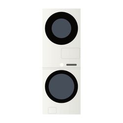 삼성 비스포크 AI 원바디 세탁건조기 25KG+22KG WF2522HDEEE