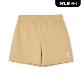 [코리아공식]여성 베이직 코튼터치 4부 반바지 BOS (Beige)