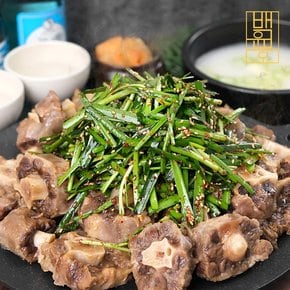 [백운몽] 소꼬리찜 사태 수육전골 1.3kg +부추무침+참소스