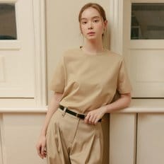 샐리 베이직 실켓 티셔츠 / SALLY BASIC SILKET T-SHIRT_4colors