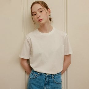 샐리 베이직 실켓 티셔츠 / SALLY BASIC SILKET T-SHIRT_4colors