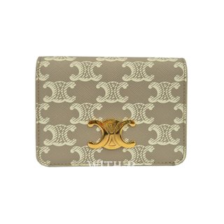 셀린느 (쇼핑백동봉)[CELINE] 트리오페 컴팩트 반지갑 10K622FID.02GR