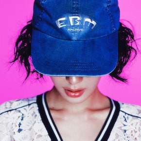 빈티지 워싱 자수 볼캡 EMP6AHT020