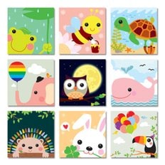  명화그리기 DIY 유화그리기세트 액자 그림 팝아트   학교전문업체 해바라기