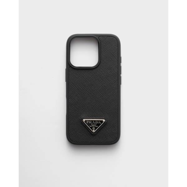 iPhone 16 Pro용 사피아노 가죽 케이스