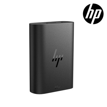 HP 65W GaN USB-C 고속 충전 슬림 노트북 충전기 1000555780883 다중충전가능 케이블 1M