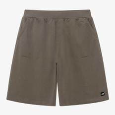 [노스페이스 공식] NS6KR01L 화이트라벨 버뮤다 스웻쇼츠_BEIGE BROWN