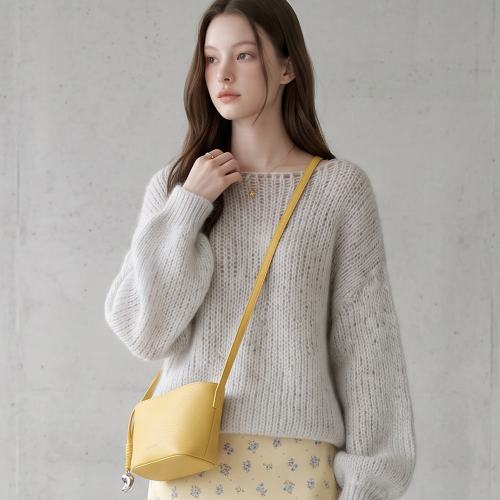 KARRA / KARRA 데일리 컬러 참포인트 미니크로스백_A6F0108