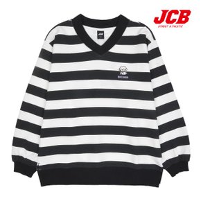 스트라이프 V넥 맨투맨 (JBK8R559GSI)