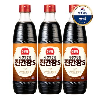 대림선 [사조대림] 더정성담은 진간장S 840ml x3개