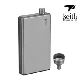 [키이스] KE Titanium hip flask_Ti9306