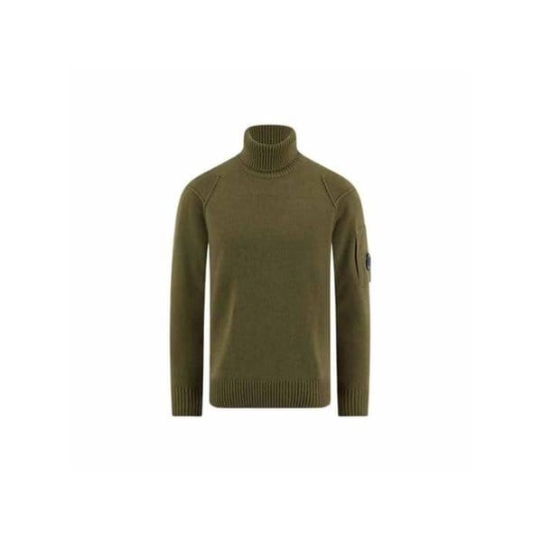 25FW 씨피 컴퍼니 램스울 GRS 터틀넥 19CMKN166A110149A683 IVY GREEN DOM
