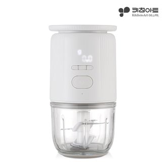  키친아트 무선 전동다지기+주방저울 거품기+마늘박피기 KSJ-SC300W