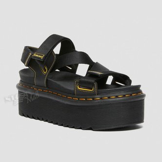 닥터마틴 NA 킴버 27351001 DR. MARTENS KIMBER LOGO STRAP PLATFORM SANDALS