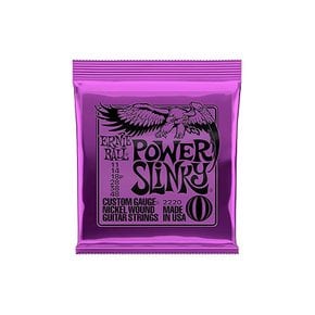 세 세트 ERNIE BALL 애니볼 2220 11-48 POWER SLINKY 일렉기타 현