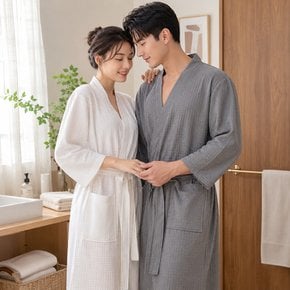 몸에 착 감기는 프리미엄 골프 호텔 샤워 가운 남성 여성 수면 커플