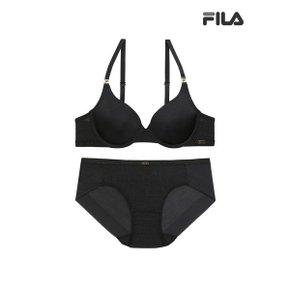 트렌디 레이스 블랙 브라 드로즈 세트  FI4BAE1647FBLK SKU _P357123655