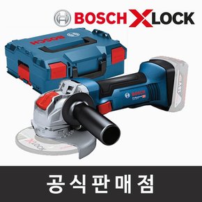 정품/X-LOCK GWX 18V-8 충전그라인더 5인치 원터치날교체 본체만 베어툴