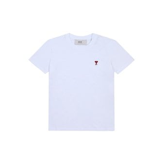 아미 BFUTS035 724 100 아미 드 꾀흐 스몰 하트 로고 공용 반팔티