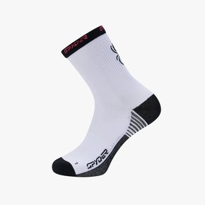 [공식판매처] 공용 사이클 로고 중목 양말 SPKPANSC501MWHT