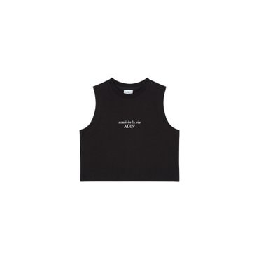 아크메드라비 로고-슬리브리스-베이직우먼크롭BASIC LOGO WOMAN CROP SLEEVELESS