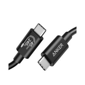 영국 앤커 허브 Anker 515 USB C to Cable 4 3.3 ft Supports 8K HD Display 40 Gbps Data Trans