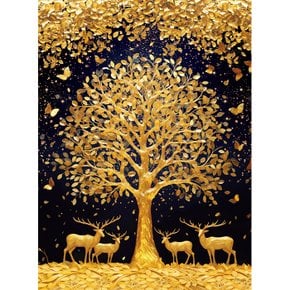 황금 돈 나무 직소 퍼즐 재물 금전수 500피스 (퍼즐사랑)