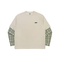 [공식]헤리티지 레이어링 긴팔 티셔츠 IVORY