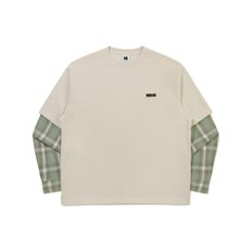 [공식]헤리티지 레이어링 긴팔 티셔츠 IVORY