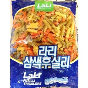 삼색푸실리(라리 500g)X4 삼색푸실리 가공식품 국수 (WC9C33C)