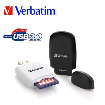 버바팀 USB 3.0 미니 카드리더기/SD/멀티카드리더기[S]