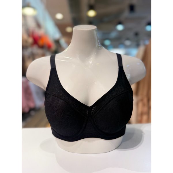 [파주점] 풀커버레이스 블랙 몰드 브라 BR6840