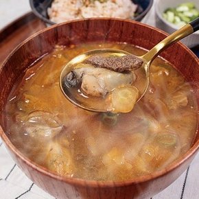 [맛있는통영] 소고기 우거지 통영 굴해장국 500g + 500g (총 1kg)