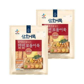  삼호어묵 꽃게 육수를 담은 만선모둠어묵 726g x2개