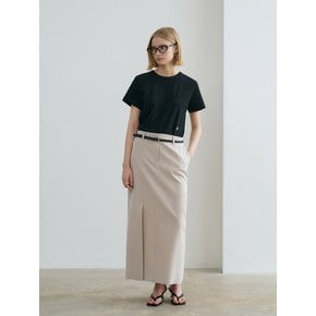 Slit Unbalance H-Line Skirt