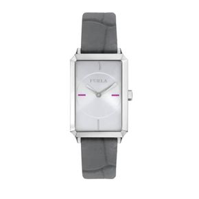 4004991 Furla Womens Diana Silver Dial Calfskin Leather Watch 64746324