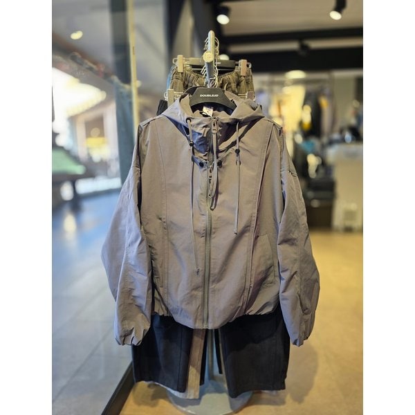 [시흥점] 26S/S 차콜 후드 더블 집업 재킷/JHZZ63102CH