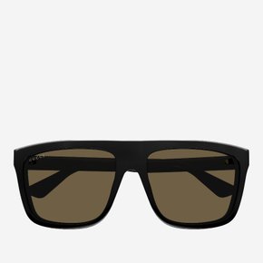[해외배송] 구찌 렉탱귤러 볼드 선글라스 GG0748S 002 BLACK BLACK BROWN 59