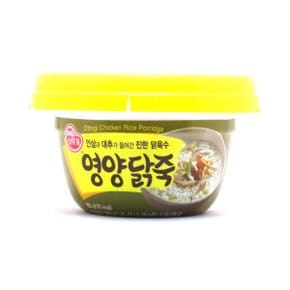 컵죽 캠핑 혼밥 영양닭죽 285g