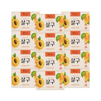 크리오 매끈한 살구비누 100g 4입 x 3세트 총12개