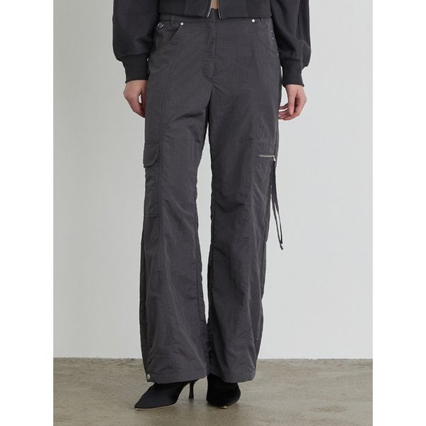 WIDE CARGO 2-WAY PARACHUTE PANTS CH